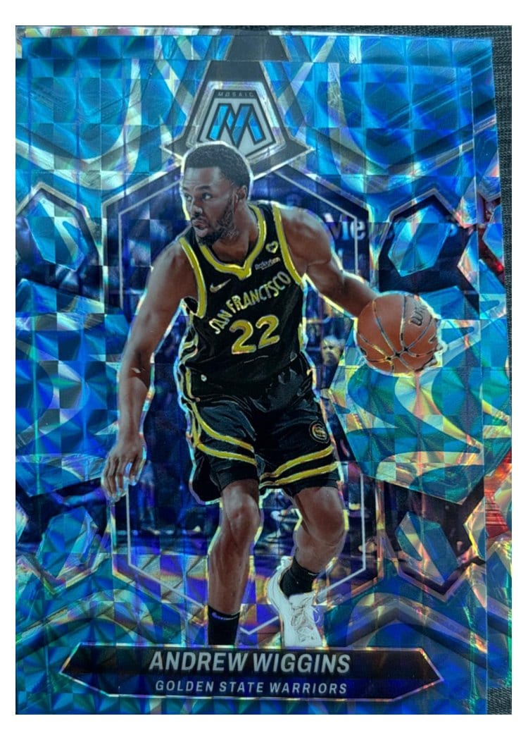 2023-24 Panini Mosaic Base Set Andrew Wiggins #101 card