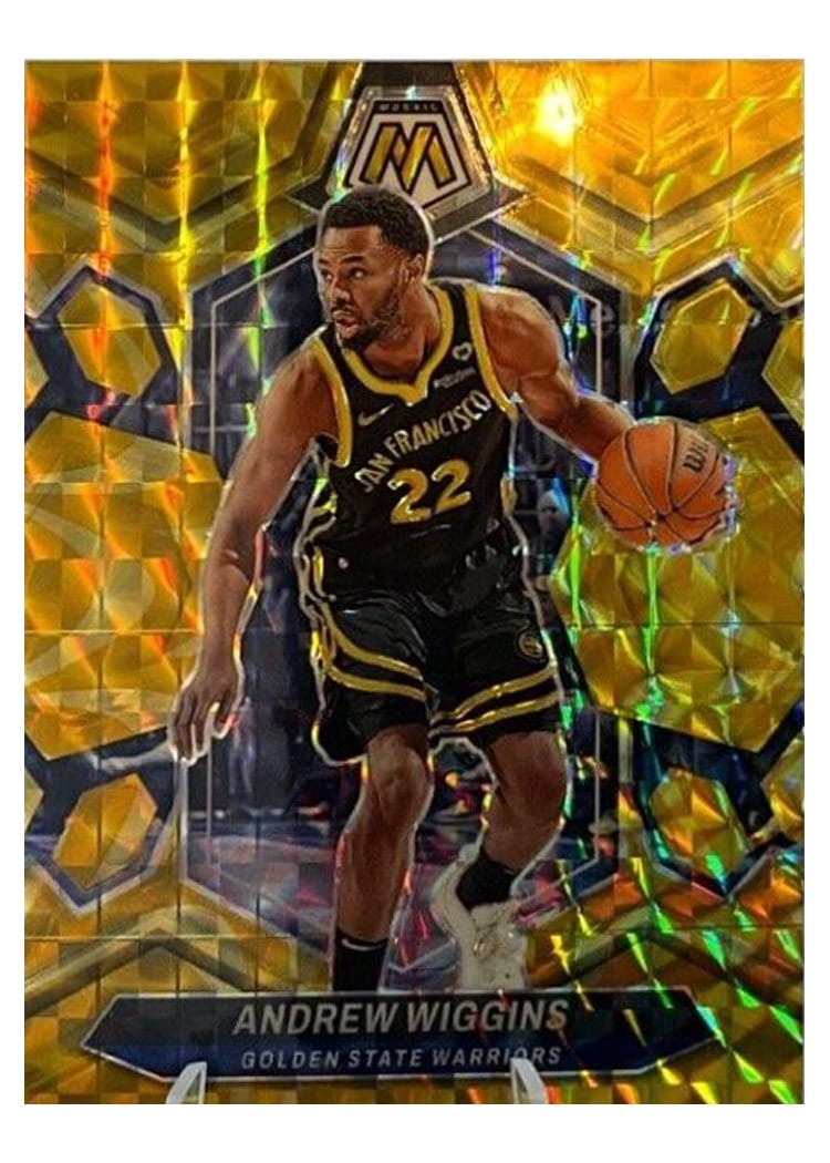 2023-24 Panini Mosaic Base Set Andrew Wiggins #101 card