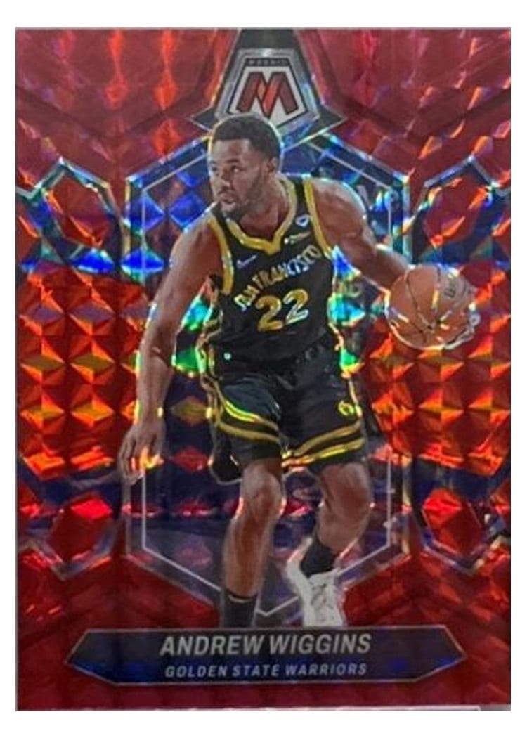 2023-24 Panini Mosaic Base Set Andrew Wiggins #101 card