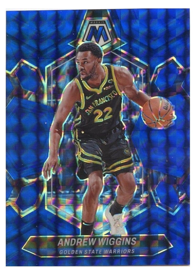 2023-24 Panini Mosaic Base Set Andrew Wiggins #101 card
