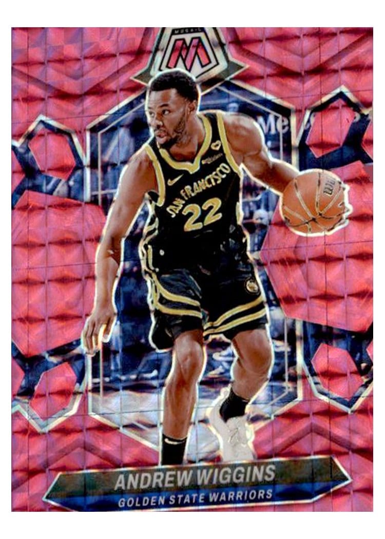 2023-24 Panini Mosaic Base Set Andrew Wiggins #101 card
