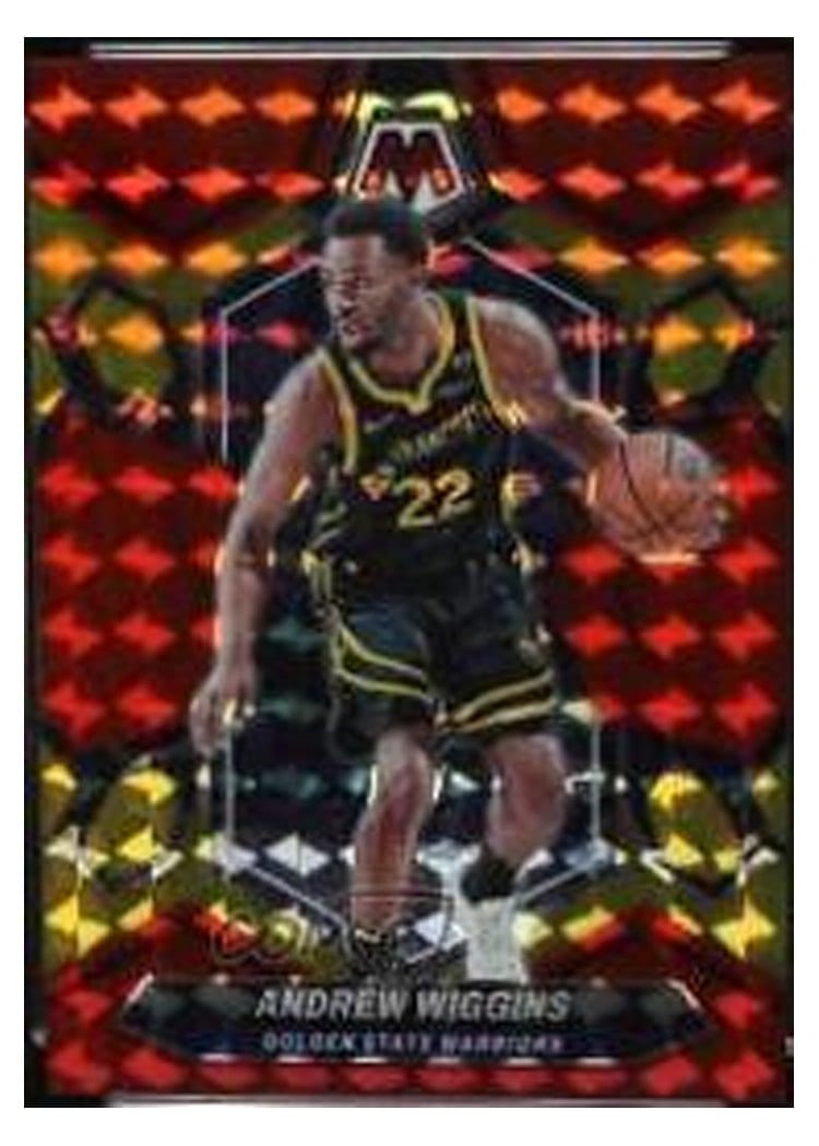 2023-24 Panini Mosaic Base Set Andrew Wiggins #101 card