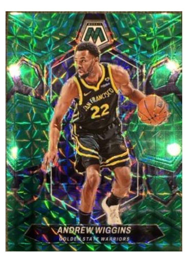 2023-24 Panini Mosaic Base Set Andrew Wiggins #101 card