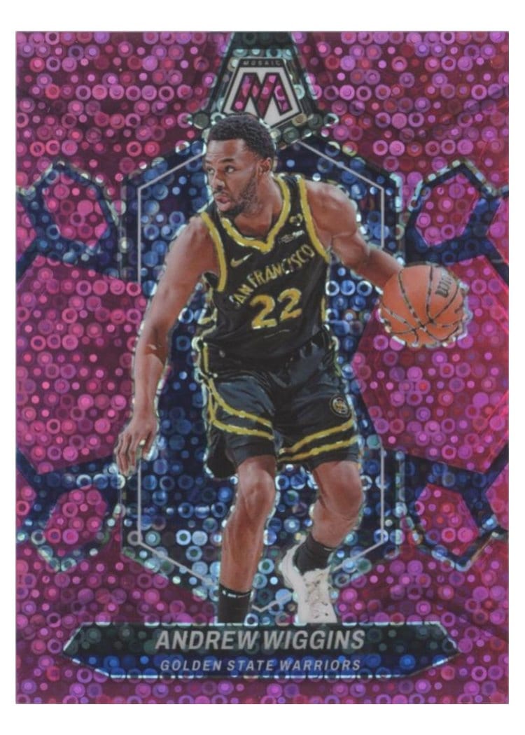 2023-24 Panini Mosaic Base Set Andrew Wiggins #101 card
