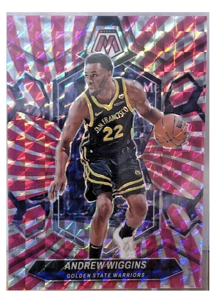 2023-24 Panini Mosaic Base Set Andrew Wiggins #101 card
