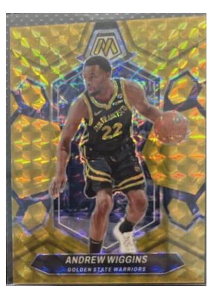 2023-24 Panini Mosaic Base Set Andrew Wiggins #101 card