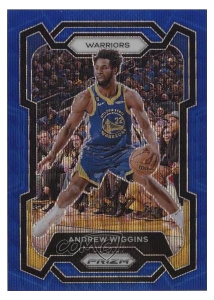 2023-24 Panini Prizm Base Set Andrew Wiggins #83 card