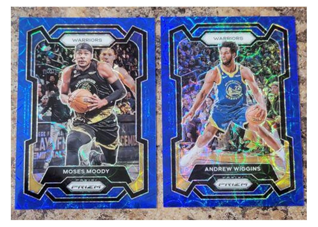 2023-24 Panini Prizm Base Set Andrew Wiggins #83 card