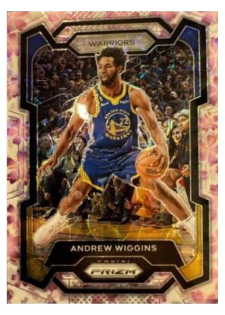 2023-24 Panini Prizm Base Set Andrew Wiggins #83 card