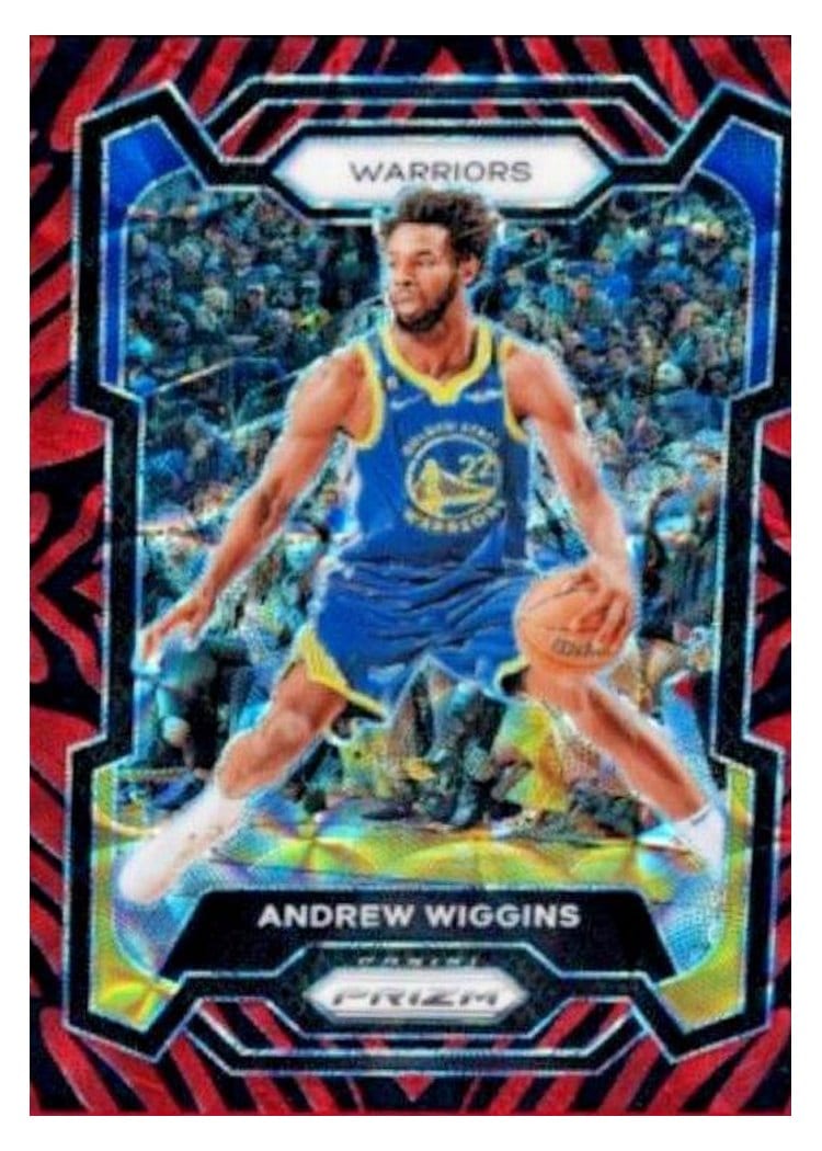 2023-24 Panini Prizm Base Set Andrew Wiggins #83 card