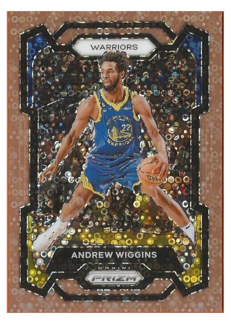 2023-24 Panini Prizm Base Set Andrew Wiggins #83 card