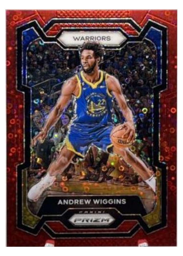 2023-24 Panini Prizm Base Set Andrew Wiggins #83 card