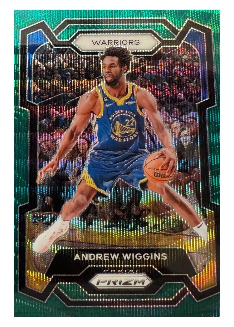 2023-24 Panini Prizm Base Set Andrew Wiggins #83 card