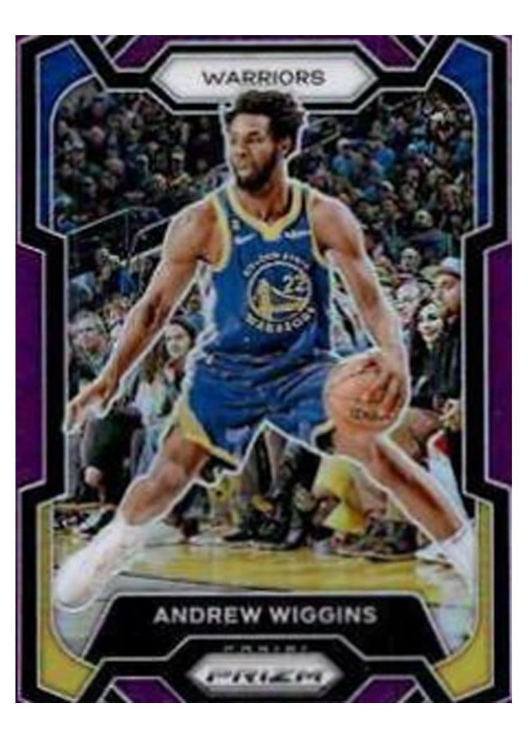 2023-24 Panini Prizm Base Set Andrew Wiggins #83 card