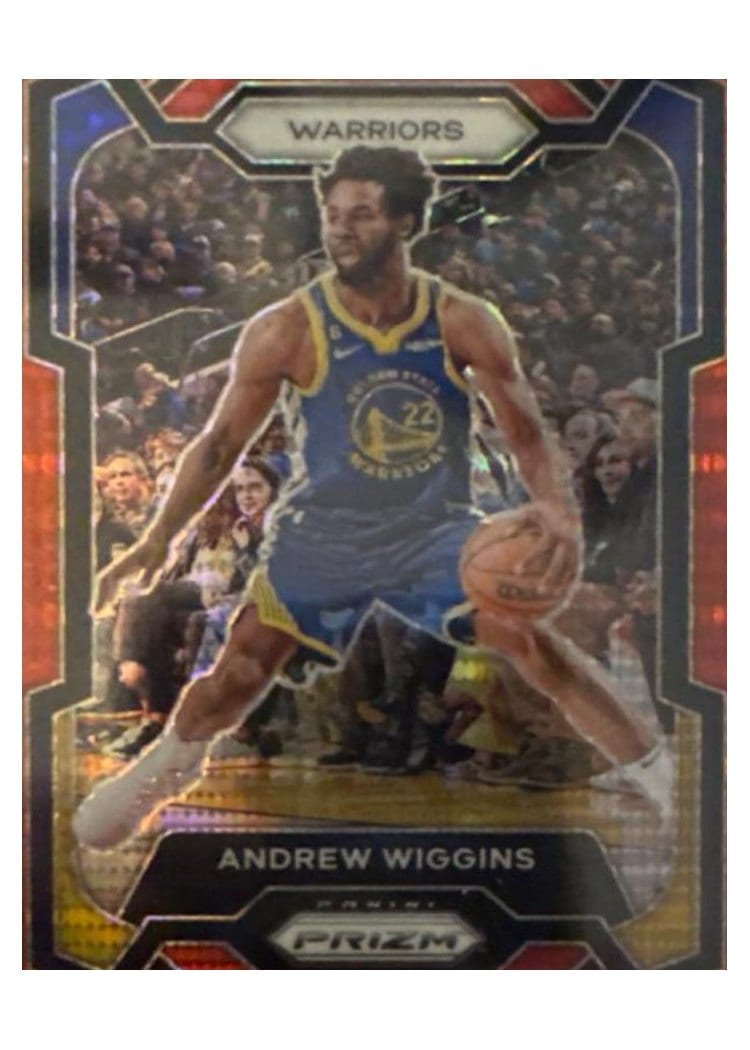 2023-24 Panini Prizm Base Set Andrew Wiggins #83 card