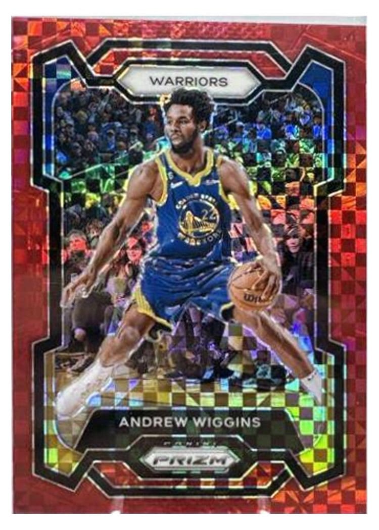 2023-24 Panini Prizm Base Set Andrew Wiggins #83 card