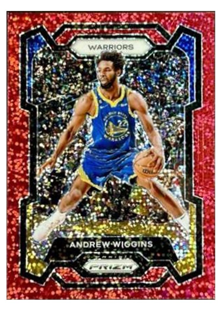 2023-24 Panini Prizm Base Set Andrew Wiggins #83 card