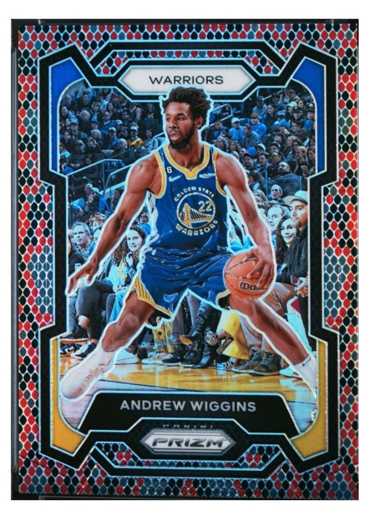 2023-24 Panini Prizm Base Set Andrew Wiggins #83 card