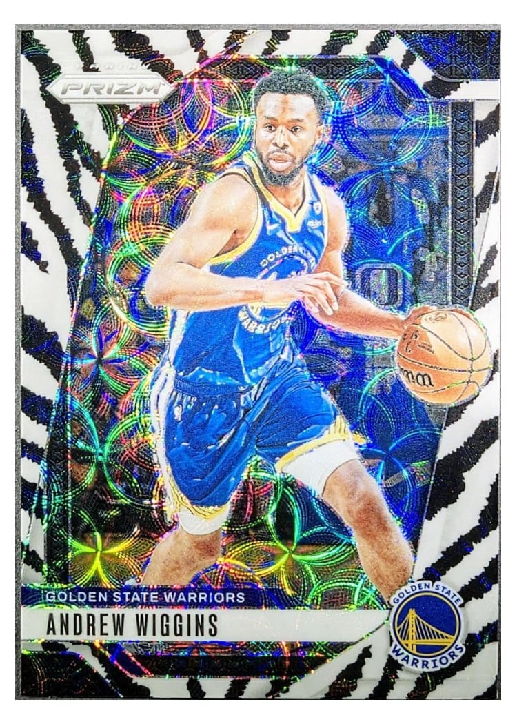 2024-25 Panini Prizm Base Set Andrew Wiggins #19 card