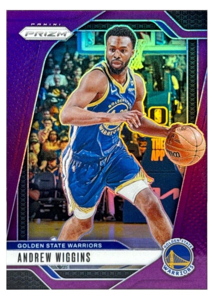 2024-25 Panini Prizm Base Set Andrew Wiggins #19 card
