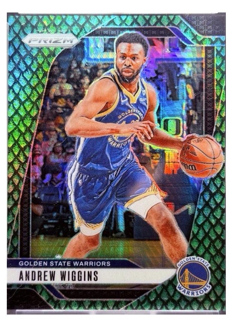 2024-25 Panini Prizm Base Set Andrew Wiggins #19 card
