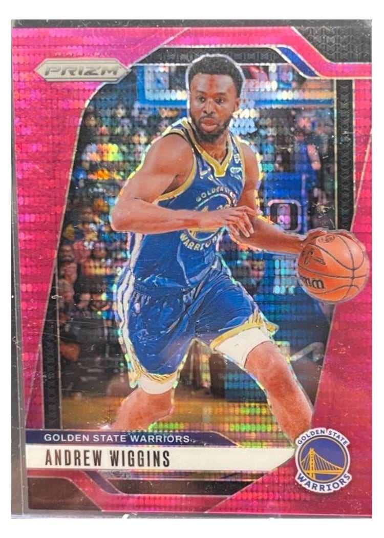 2024-25 Panini Prizm Base Set Andrew Wiggins #19 card