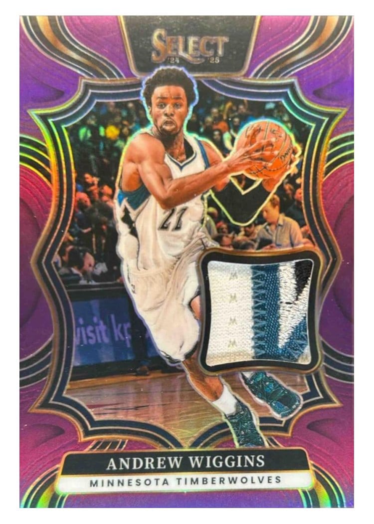 2024-25 Panini Select Base Set Andrew Wiggins #5 card