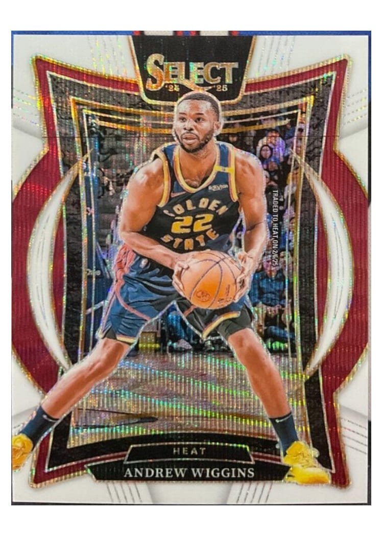 2024-25 Panini Select Base Set Andrew Wiggins #5 card