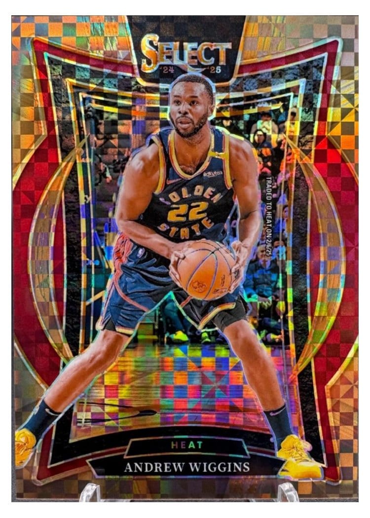 2024-25 Panini Select Base Set Andrew Wiggins #5 card
