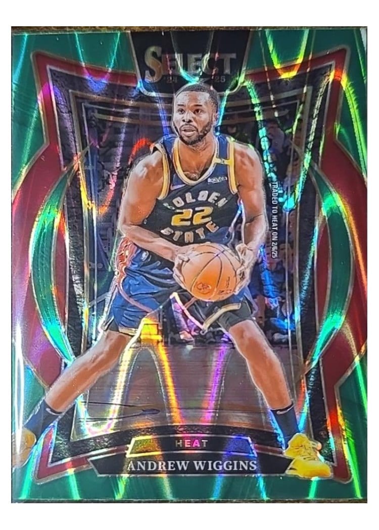 2024-25 Panini Select Base Set Andrew Wiggins #5 card