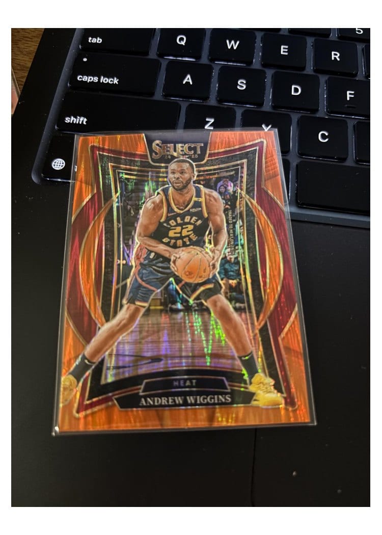2024-25 Panini Select Base Set Andrew Wiggins #5 card