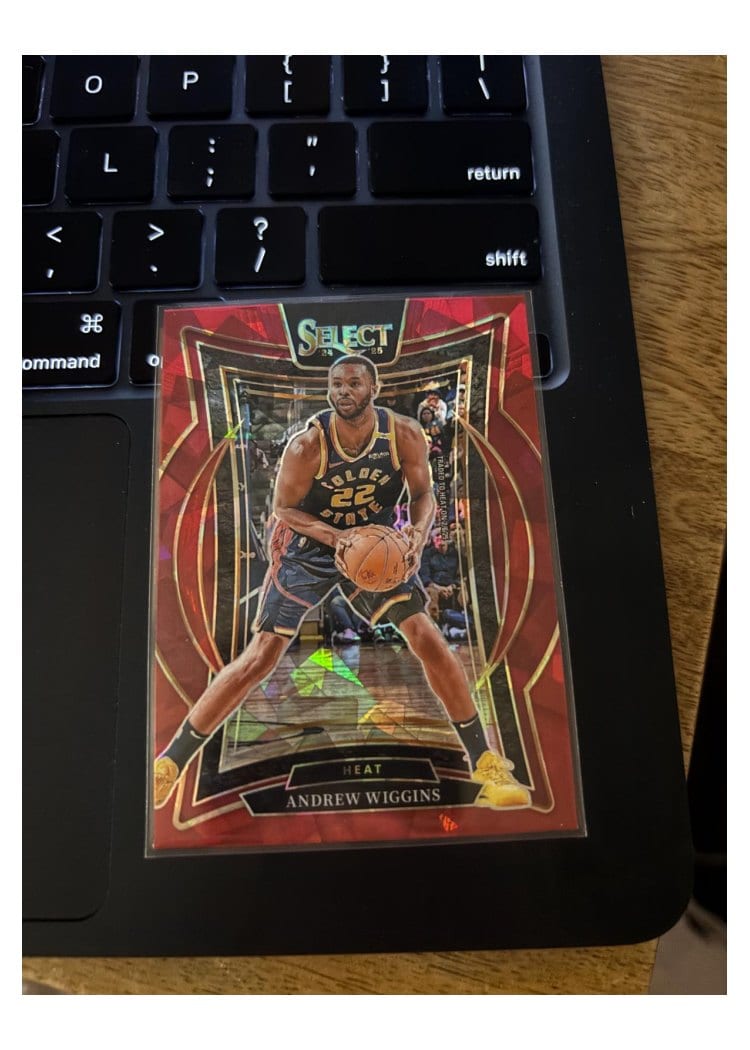2024-25 Panini Select Base Set Andrew Wiggins #5 card