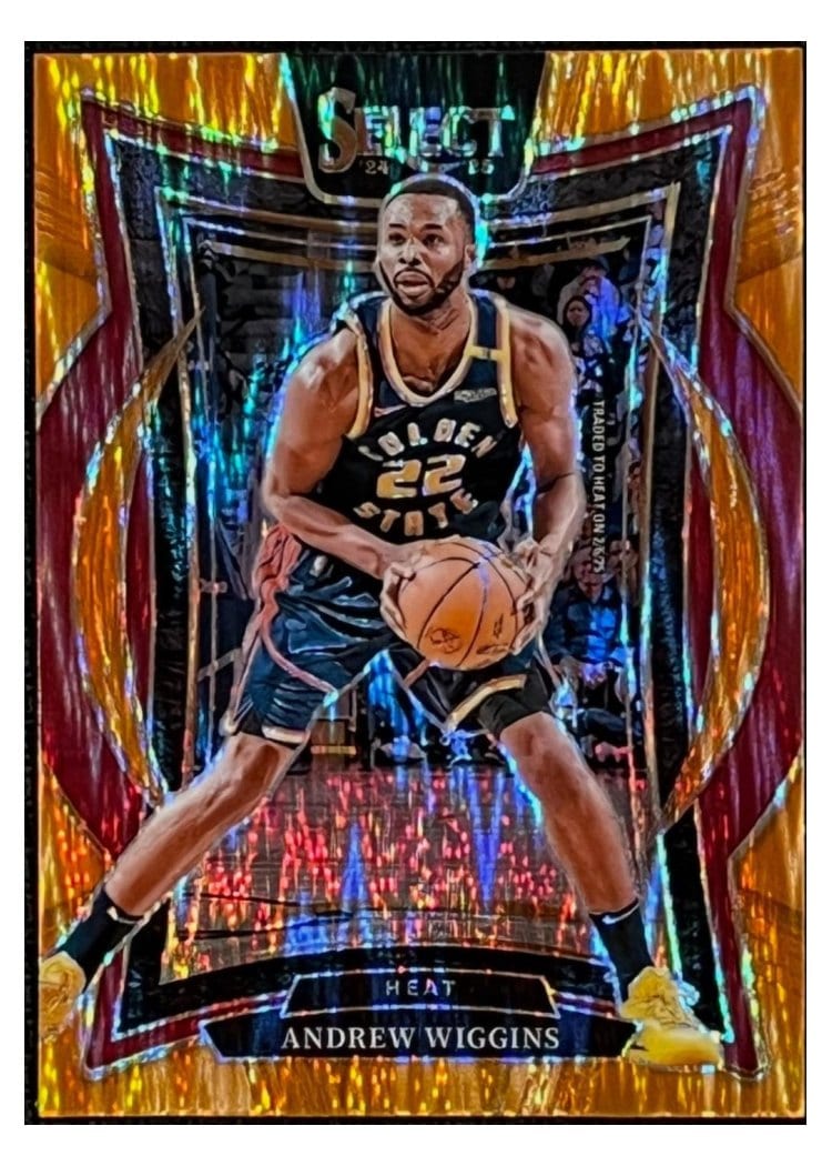 2024-25 Panini Select Base Set Andrew Wiggins #5 card