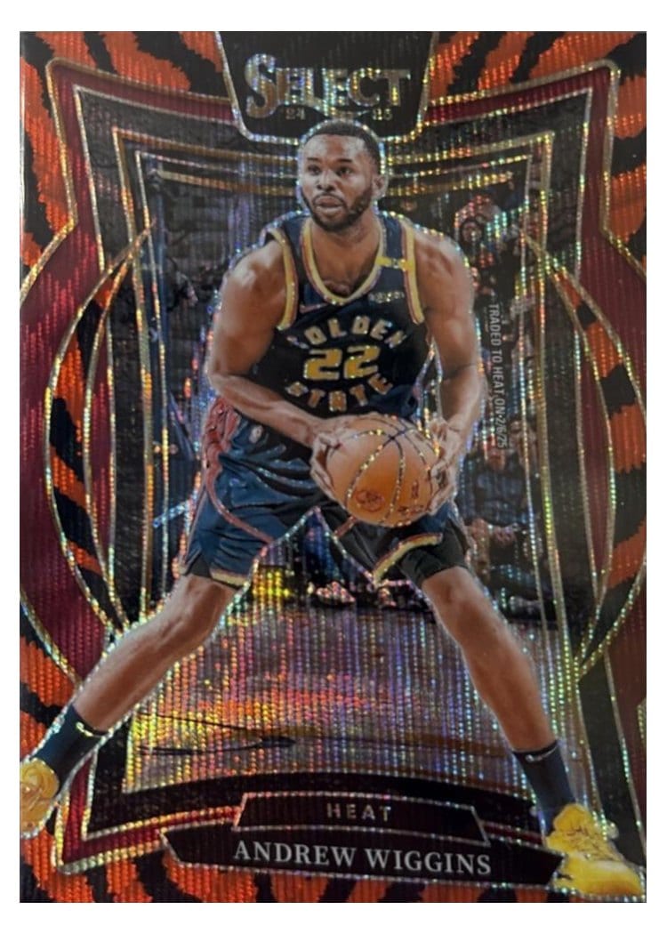 2024-25 Panini Select Base Set Andrew Wiggins #5 card