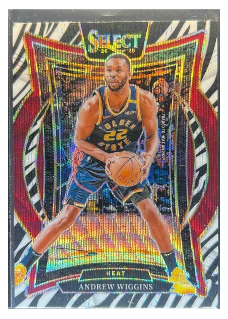 2024-25 Panini Select Base Set Andrew Wiggins #5 card