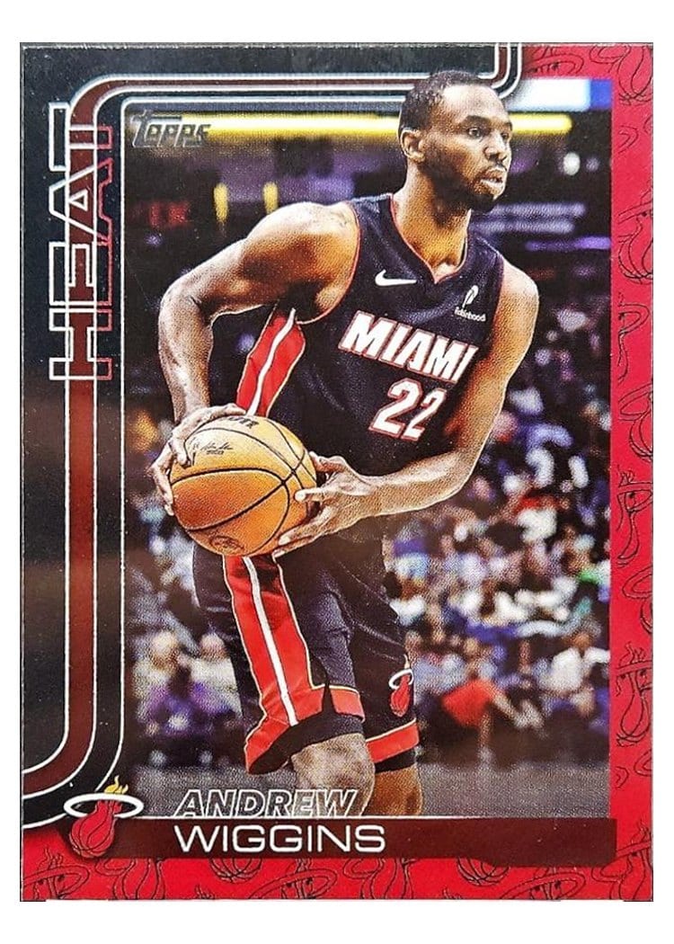 2025-26 Topps Base Set Andrew Wiggins #77 card
