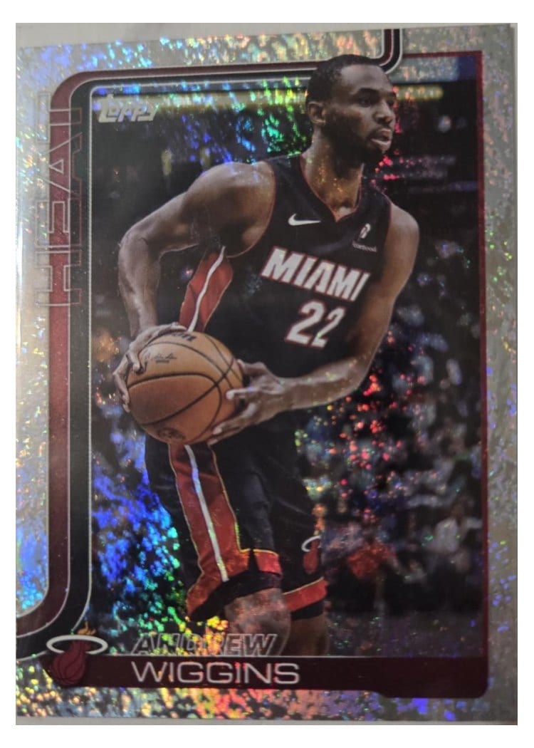 2025-26 Topps Base Set Andrew Wiggins #77 card