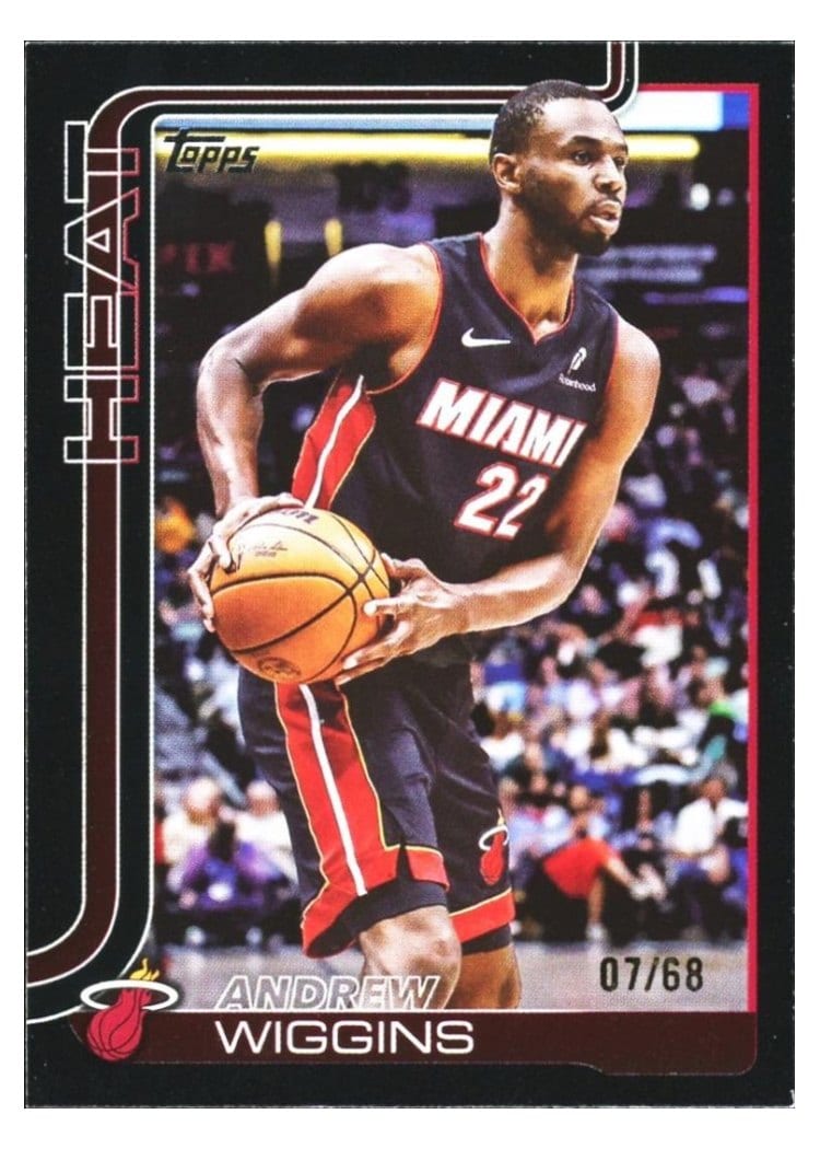 2025-26 Topps Base Set Andrew Wiggins #77 card