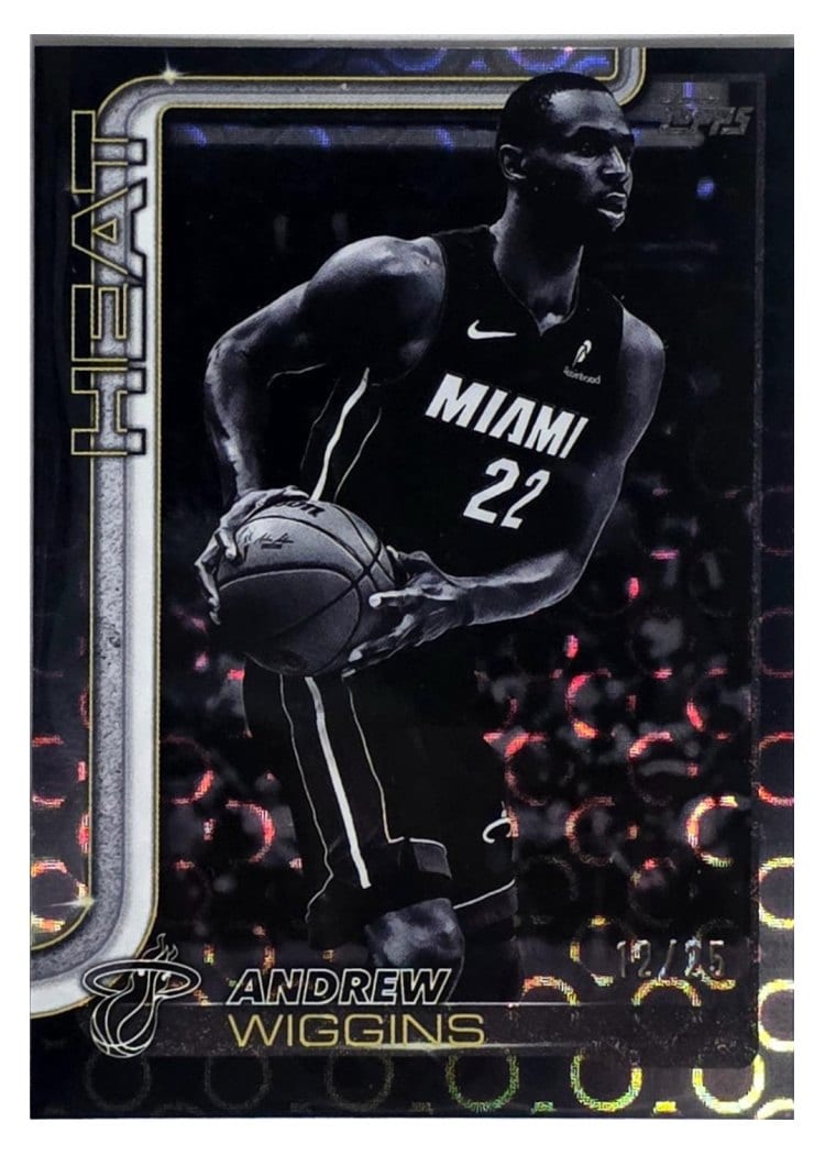 2025-26 Topps Base Set Andrew Wiggins #77 card