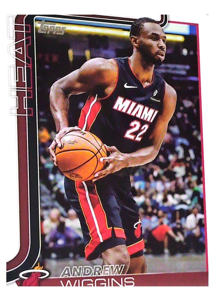 2025-26 Topps Base Set Andrew Wiggins #77 card