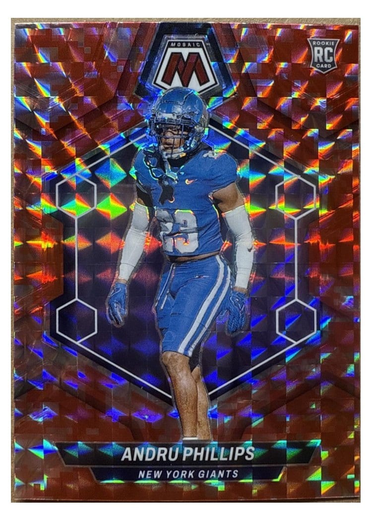 2024 Panini Mosaic Base Set Andru Phillips #362 card