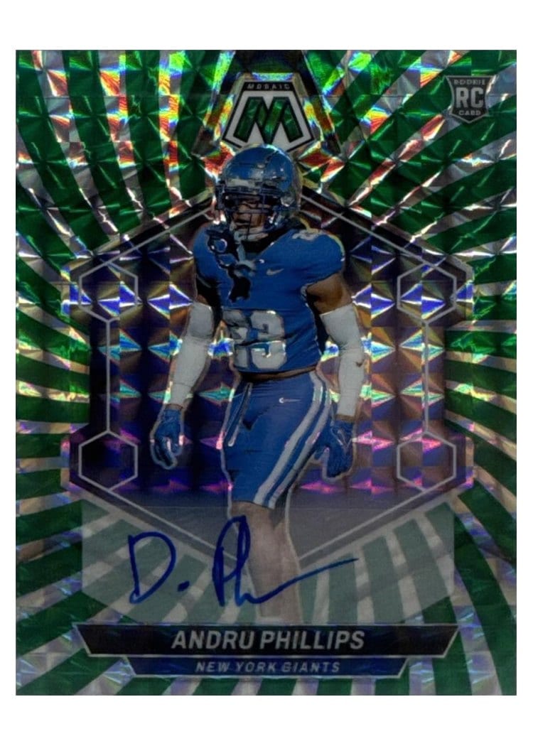 2024 Panini Mosaic Base Set Andru Phillips #362 card