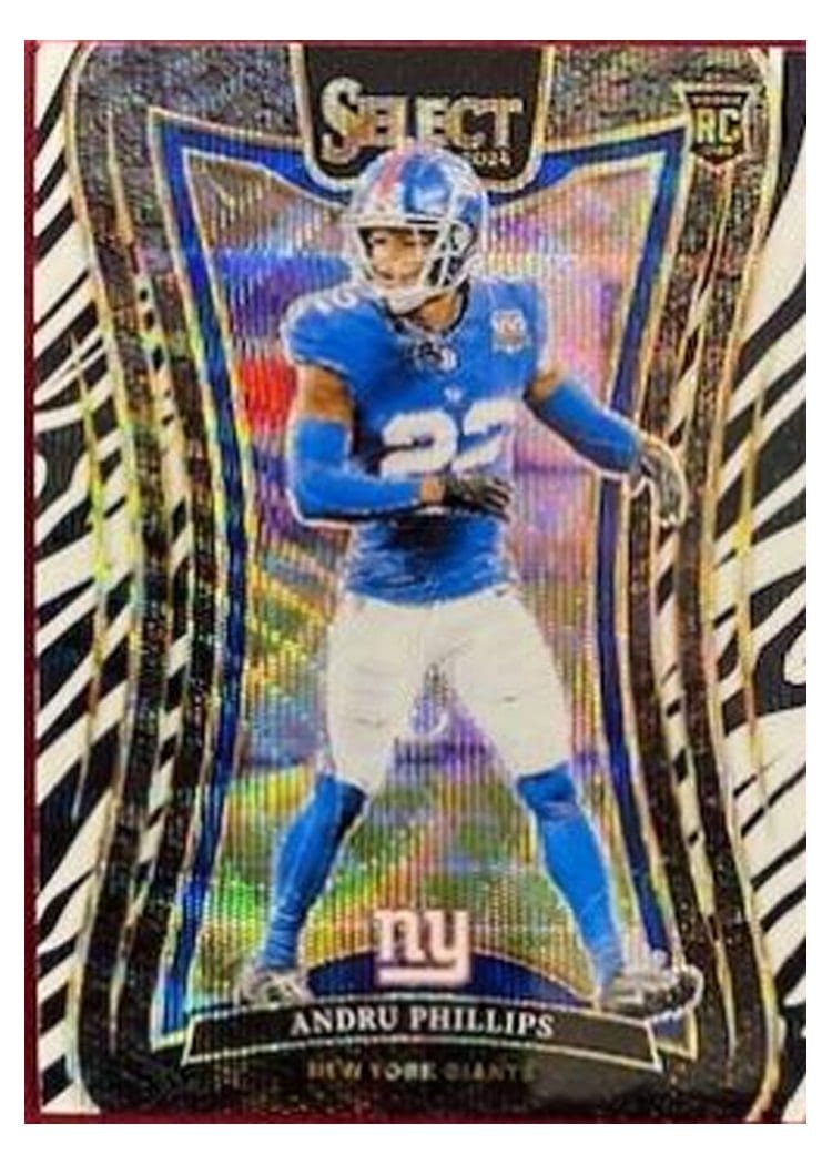 2024 Panini Select Base Set Andru Phillips #340 card