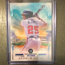 2025 Panini Boys of Summer Base Set Andruw Jones #89 card