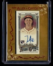 2025 Topps Allen & Ginter Framed Mini Autographs (Baseball) Andruw Jones #MA-AJ card