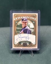 2025 Topps Museum Collection Retrospective Signatures Andruw Jones #RS-AJ card