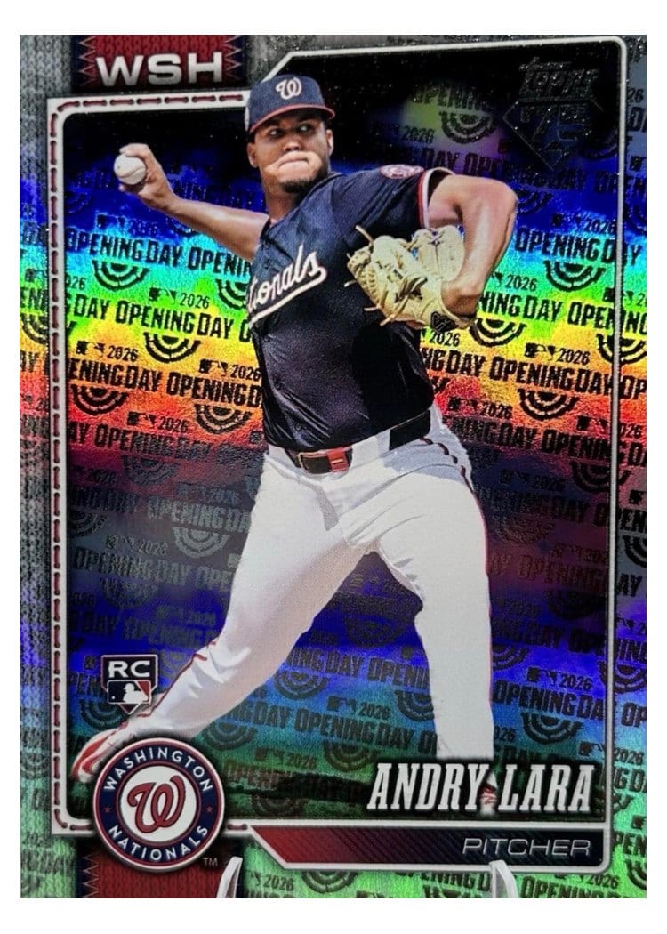 2026 Topps Base Set Andry Lara #36 card