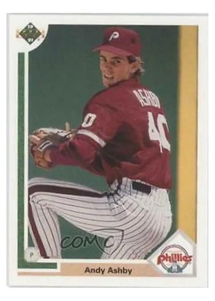 1991 Upper Deck Final Edition Andy Ashby #64F card