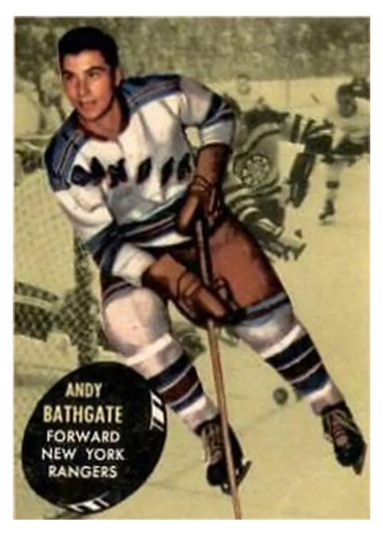 1961 Topps Andy Bathgate #53 card