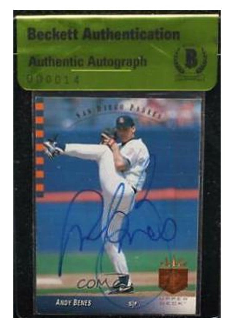 1993 SP Andy Benes #164 card